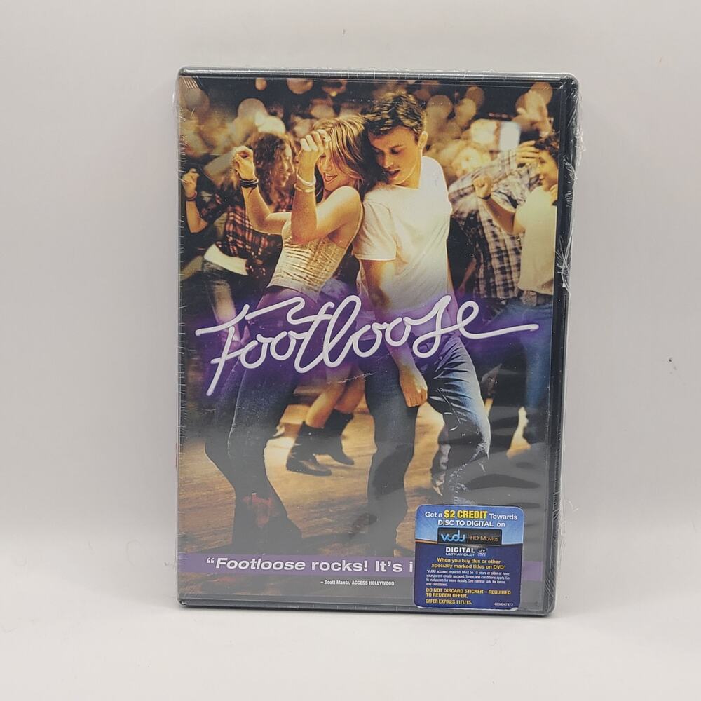 Footloose (DVD 2011) Remake Of Original Julianne Hough Kenny Wormald PG13 new